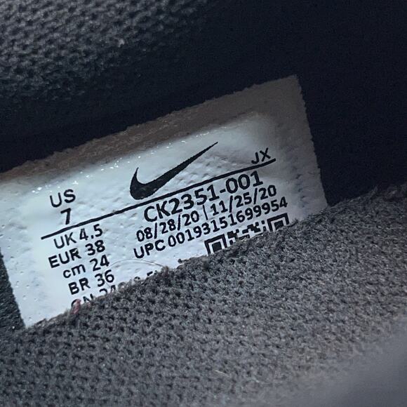 Nike Daybreak Womens Size 7 Black White Gum Athletic Running Shoes - Picture 9 of 9